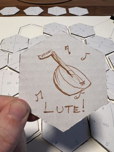 Paper Prototyping - Legendary Lute!