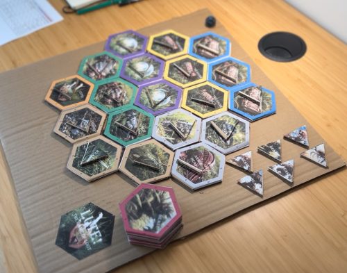 Printed board game